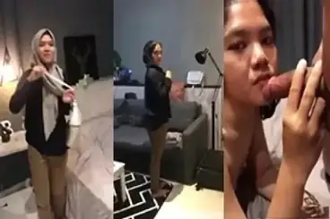 Bokep Mahasiswi Cantik Hijab Disuruh Pacar Bugil poster